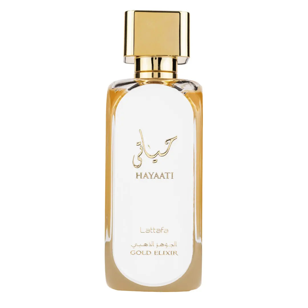 Apa de Parfum Hayaati Gold Elixir, Lattafa, Femei - 100ml